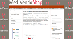 Desktop Screenshot of medivendoshop.fi